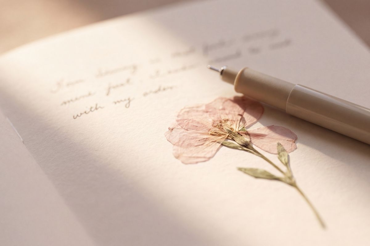 writing in a journal